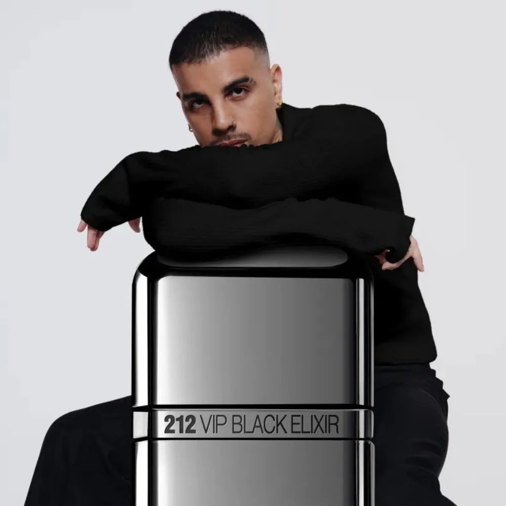 212 VIP Black Carolina Herrera Eau de Parfum - Imagem 4